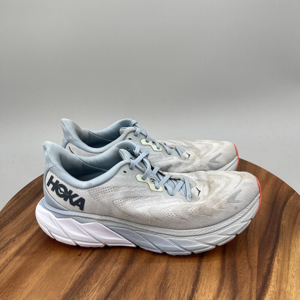 Hoka One One Arahi 6 Shoes Womens Size 10 B Gray Running Comfort Walking Gym